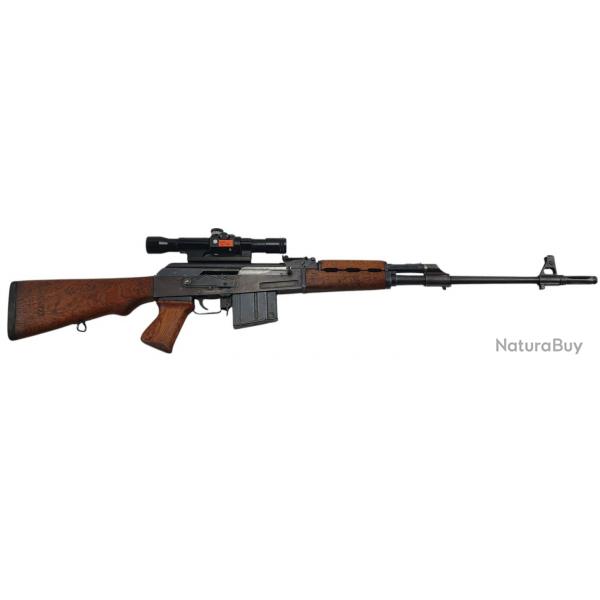 CARABINE DE TIR ZASTAVA M76 SNIPER CAL.8x57JS + LUNETTE SERBE ZRAK D'ORIGINE REF.39972- CATEGORIE B