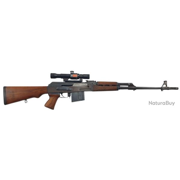 CARABINE DE TIR ZASTAVA M76 SNIPER CAL.8x57JS + LUNETTE SERBE ZRAK D'ORIGINE REF.43000- CATEGORIE B