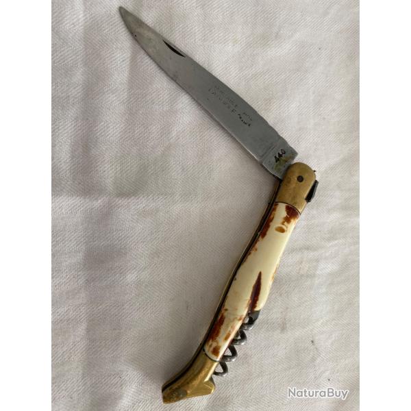 Couteau laguiole cpage sommelier