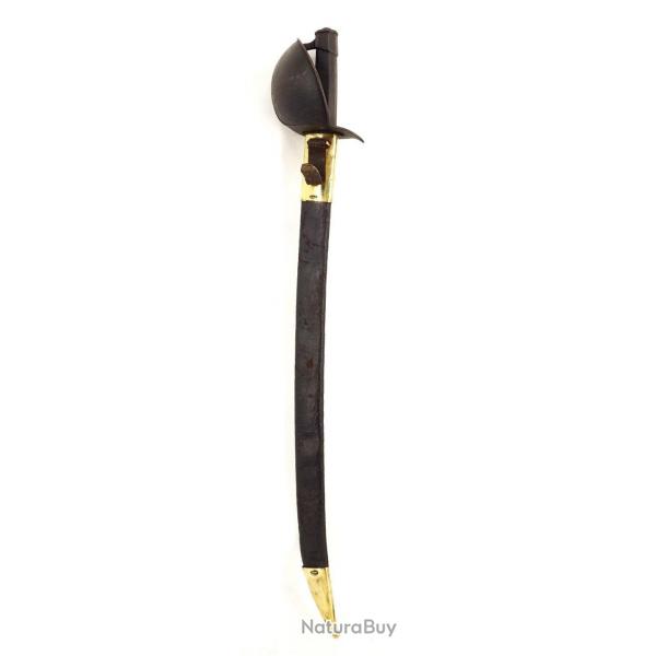 SABRE D'ABORDAGE CUILLIERE A POT MARINE MILITAIRE MODELE 1833 MANUFACTURE ROYALE CHATELLERAULT 1845 