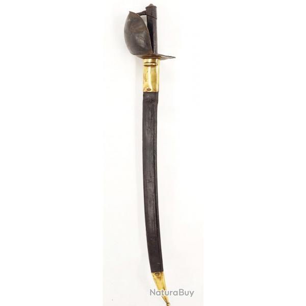 SABRE DE BORD MARINE MILITAIRE MODELE AN XI MANUFACTURE IMPERIALE KLINGENTHAL 1811 - FRANCE PREMIER 