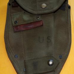 ARMEE AMERICAINE U.S :  ETUI DE PELLE MILITAIRE AVEC TAMPON BIEN VISIBLE DE 1960 , ETAT VOIR PHOTOS