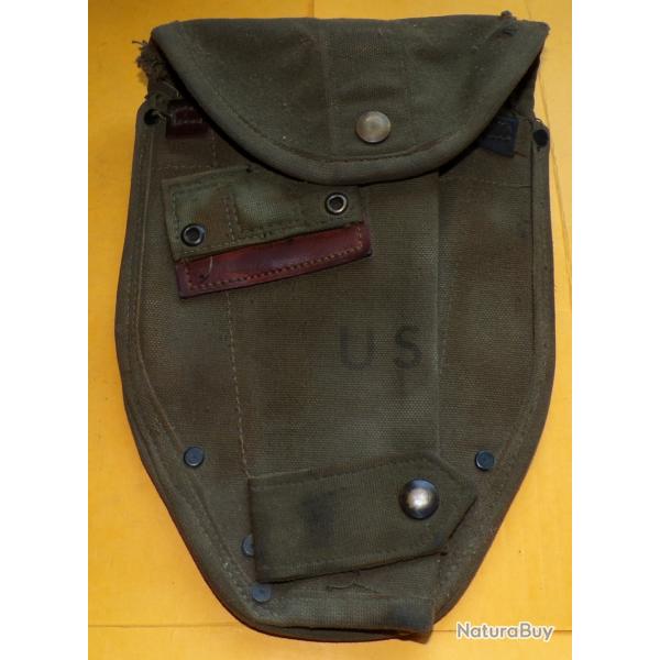 ARMEE AMERICAINE U.S :  ETUI DE PELLE MILITAIRE AVEC TAMPON BIEN VISIBLE DE 1960 , ETAT VOIR PHOTOS