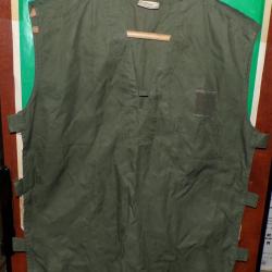 CHEMISE MILITAIRE GAO DE L' ARMEE FRANCAISE , COULEUR KAKI , TAILLE 88 SOIT S OU 37-38 ,FABRICATION