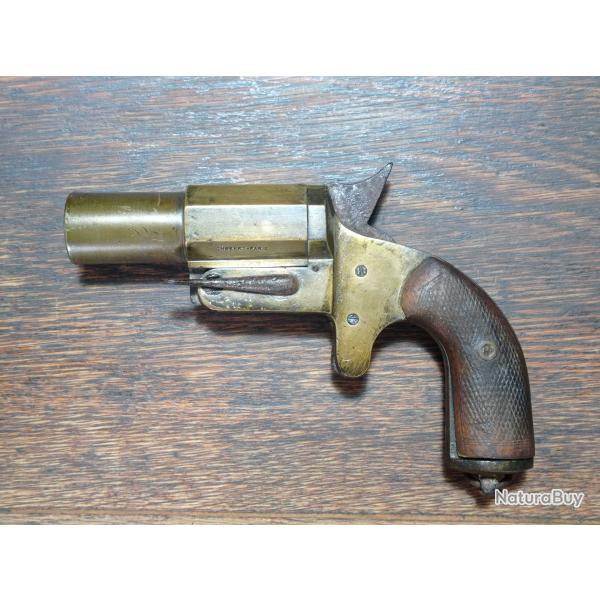 Pistolet lance fuse franais - guerre de 1914-18 WW1 - Chobert  Paris - ME