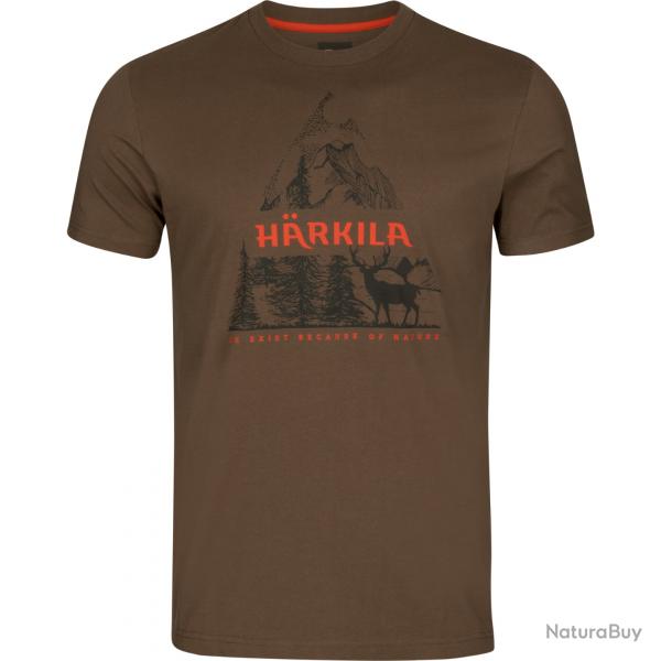 T-SHIRT HARKILA NATURE L/S SLATE BLACK TAILLE XXL NEUF