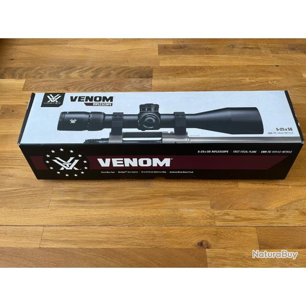 Lunette Vortex VENOM 5-25x56 FFP rticule EBR-7C MRAD