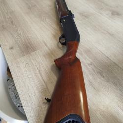 Fusil semi-automatique LUGER calibre 12/76  canon de 61 cm tir à balle non rayé très bon état