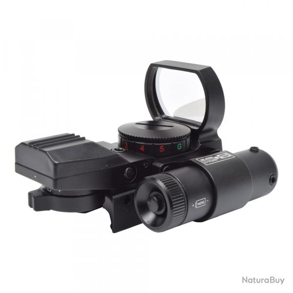Multi Rticule Lumineux avec Red Dot et Laser JS TACTICAL