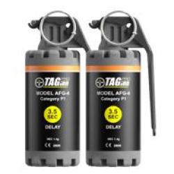 LOT DE 2 GRENADES AFG 4 FRAG 3.5 SEC
