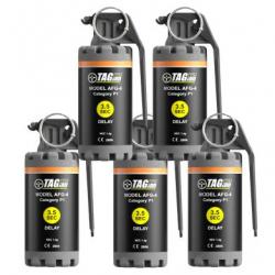 LOT DE 5 GRENADES AFG 4 FRAG 3.5 SEC