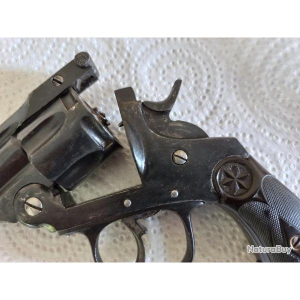 Beau rvolver Top Break (  brisure ) Type Smith & Wesson (copie Espagnole)