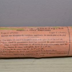 Pansement Militaire Français Type C 1939 France équipement soldat (10)