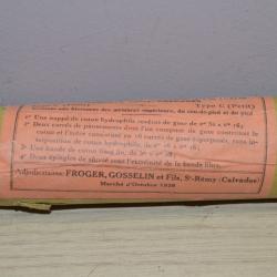 Pansement Militaire Français Type C Médical WW2 1939 France équipement soldat (10)