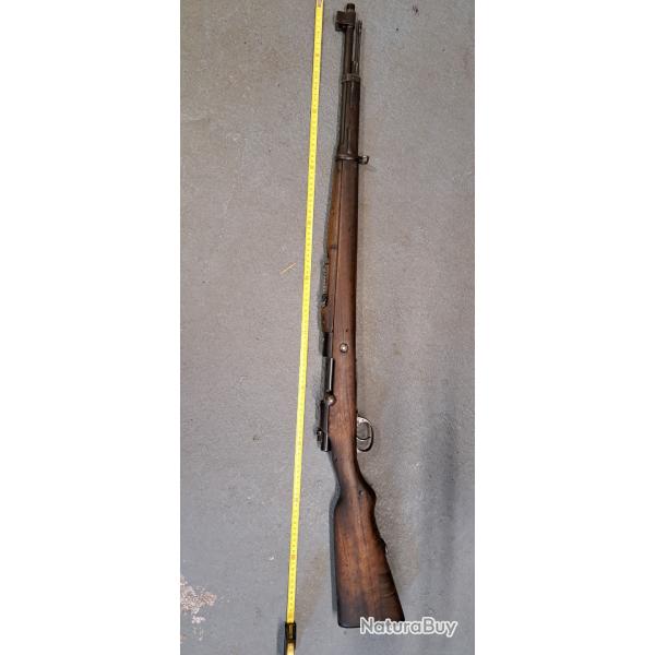 Vends Fusil Mauser Vergueiro Portugais calibre 857 jrs monomatricule excellent tat canon impeccabl
