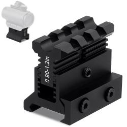 Rehausse de rail picatinny réglable en hauteur de 2,2 à 3 cm