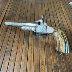 PISTOLET JUXTAPOSÉS 9 MM BROCHE NAPOLÉON lll DEFENSE CHASSE  VÉNERIE