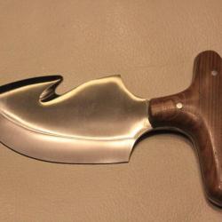 DEPOUILLEUR MANCHE EN BOIS DE TECK + Etui