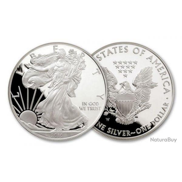 2016 Liberty Silver Eagle, Pice argent pur 1 oz United States
