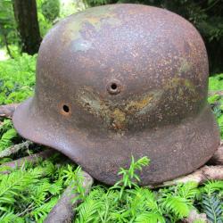 casque allemand 3 tons ww2