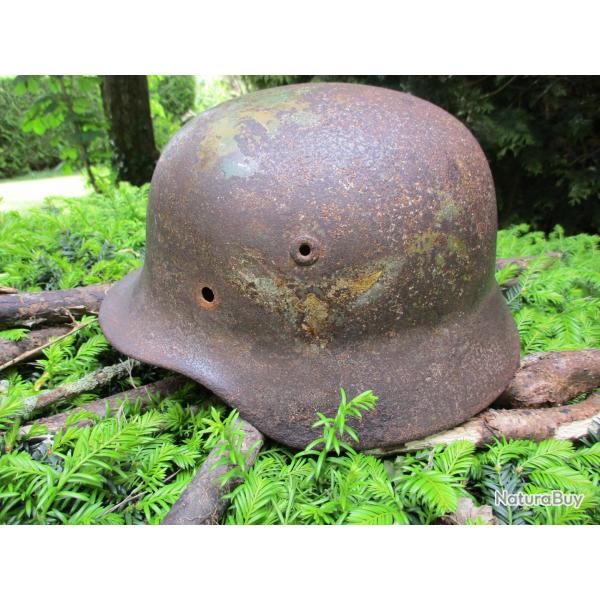 casque allemand 3 tons ww2