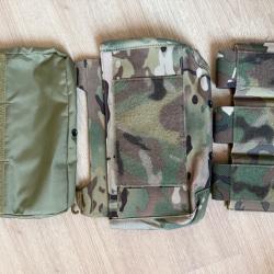 Pochette gilet tactique