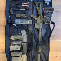 Pack Airsoft complet - Réplique M4 custom + accessoires