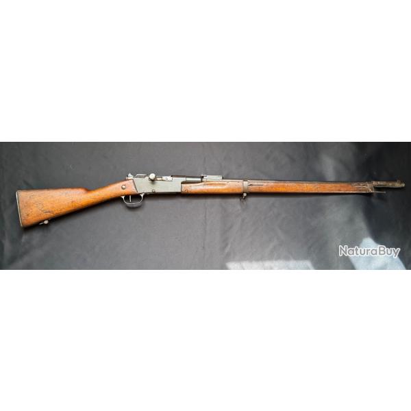 Rarissime Lebel 1886 M93 Prise De Guerre Allemand WW1 Non Modifi Pour La Balle N