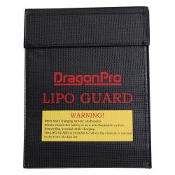 Batterie LiPo Sac Protection Anti-Feu 230mm (Dragon Pro) Noir