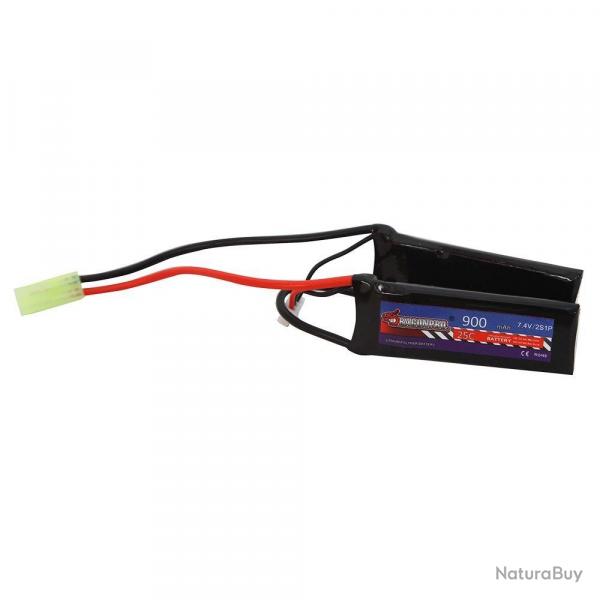Batterie LiPo 7,4v Double 900 mAh (Dragon Pro)