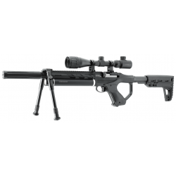Pack carabine PCP UX Notos + Lunette 3-9x40 + Bipied - 4.5 mm / 7.5 J
