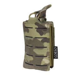 PORTE CHARGEUR M4 DAGGER MK1 LASERCUT CORSO TACTICAL Multicam