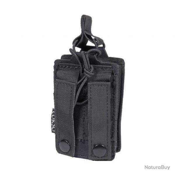 PORTE CHARGEUR M4 DAGGER MK1 LASERCUT CORSO TACTICAL Noir