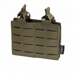 DOUBLE PORTE CHARGEUR M4/5.56 DAGGER MK1 LASERCUT CORSO TACTICAL OD