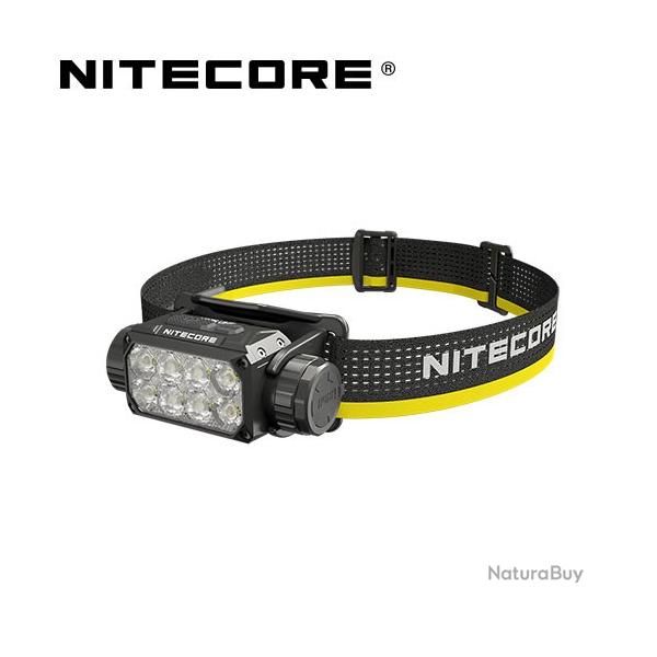 Lampe frontale professionnelle Nitecore HC75 UHE 300 Lumens rechargeable USB-C - Lumire rouge