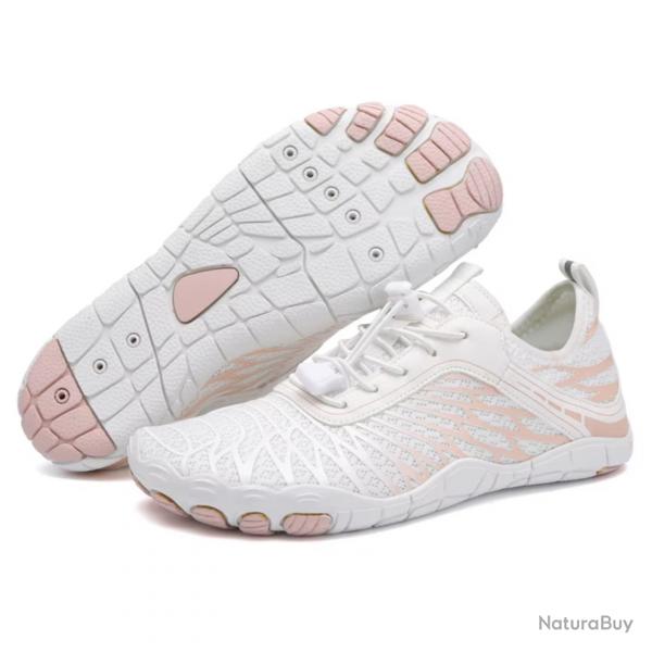 Chaussures d'eau schage rapide - Antidrapantes, lgres, confortables - Plage,Piscine,Randonne B