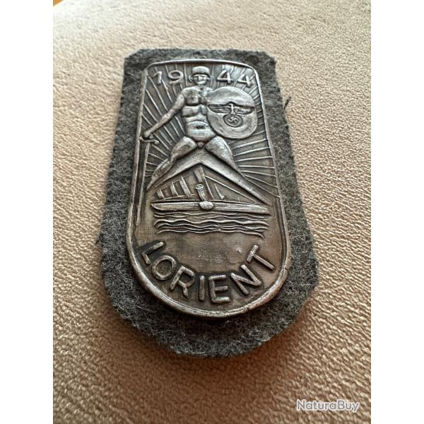 Lorient 1944" Battle Shield