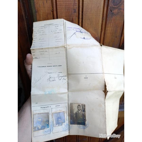 Visa belge 1925