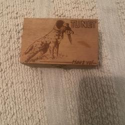 Boîte vide bois Tunet