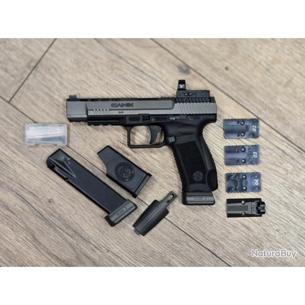 Pistolet CANIK TP SFX tungsten 9X19 vortex venom