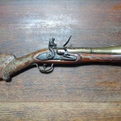 Pistolet à tromblon de Fantasia - Afrique du nord / Moyen orient - reproduction décorative - BE