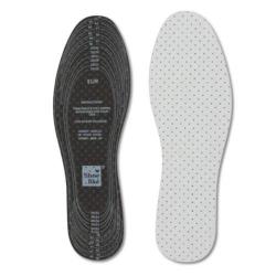 2 paires de semelles anti-odeur Antibactérien confort- 24 à 46 - Latex et charbon - Livraison rapide