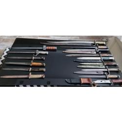 Collection de baïonnettes