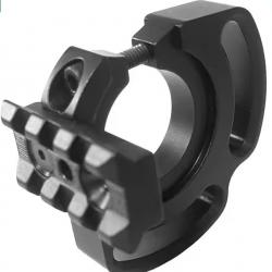 Montage rail picatinny et attache sangle pour Fusil à pompe / Tube de 1 pouce