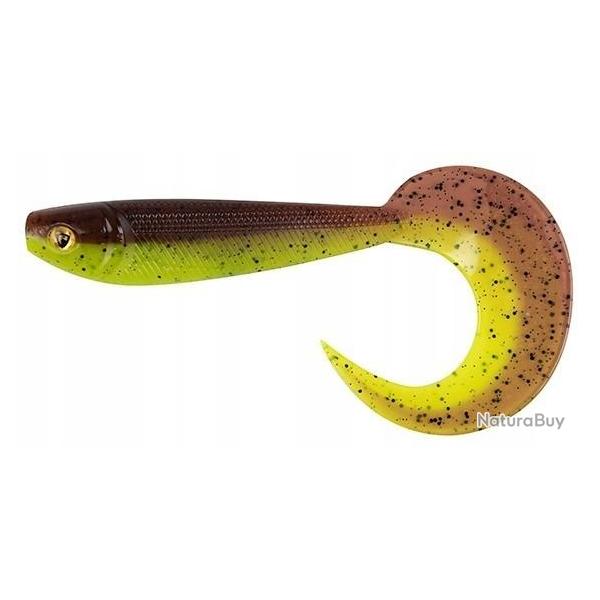 Leurre souple Fox Rage Pro Grub 10cm UV Green Pumpkin