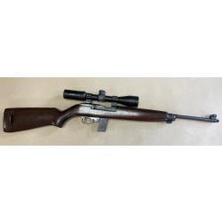 Carabine ERMA M1 calibre .22 LR avec lunette Hawke 3-9x40