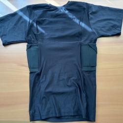 T-shirt Street Wise porte plaque pare-balle Taille M/S - 1 sans prix de réserve !!