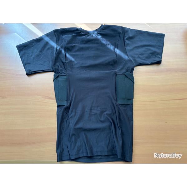 T-shirt Street Wise porte plaque pare-balle Taille M/S - 1 sans prix de rserve !!