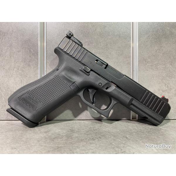 Pistolet GLOCK 17 Gen 5 Calibre 9 mm Para avec hausse et guidon rglables LPA en fibre optique
