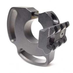Montage rail picatinny et attache sangle pour tube de 1 pouce / Fusil à pompe